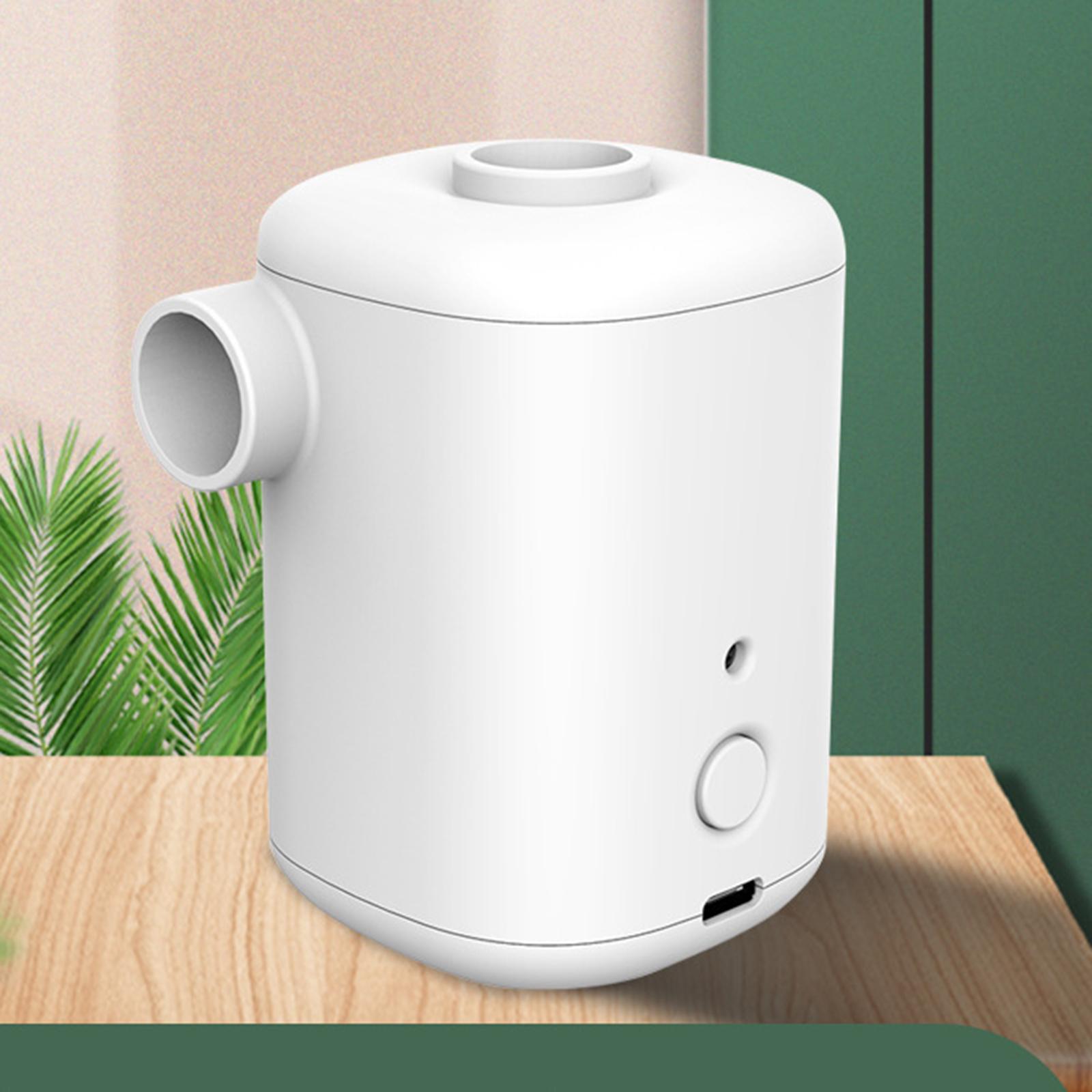 Electric Air Pump, Portable Air Pump for Inflatables, Rechargeable Air Mattress Pump, Battery Powerd Air Pump for Inflatable Toy, Swimming Pool