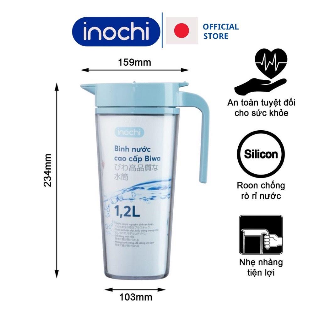 Bình đựng nước -Biwa INOCHI An toàn cho sức khoẻ với khả năng kháng khuẩn