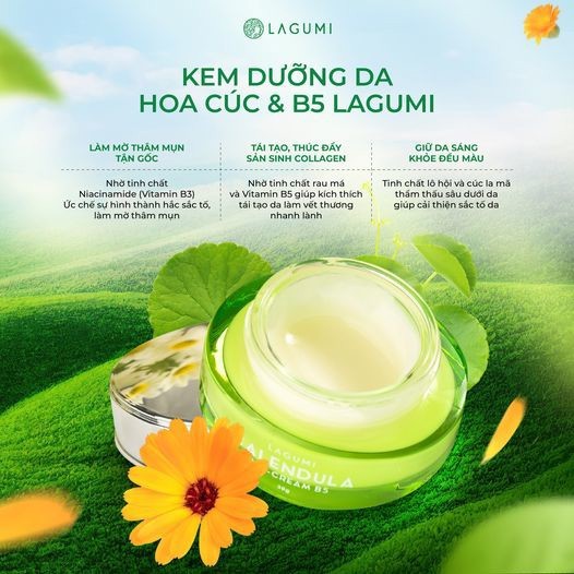 Combo Sữa Rửa Mặt + Son Hạnh Nhân + Kem Dưỡng Lagumi Siêu Tiết Kiệm
