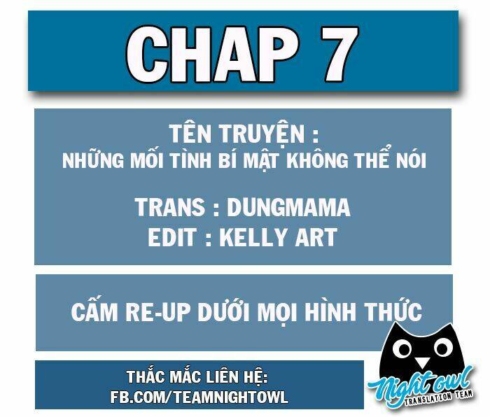 những mối tình bí mật không thể nói chapter 7 1