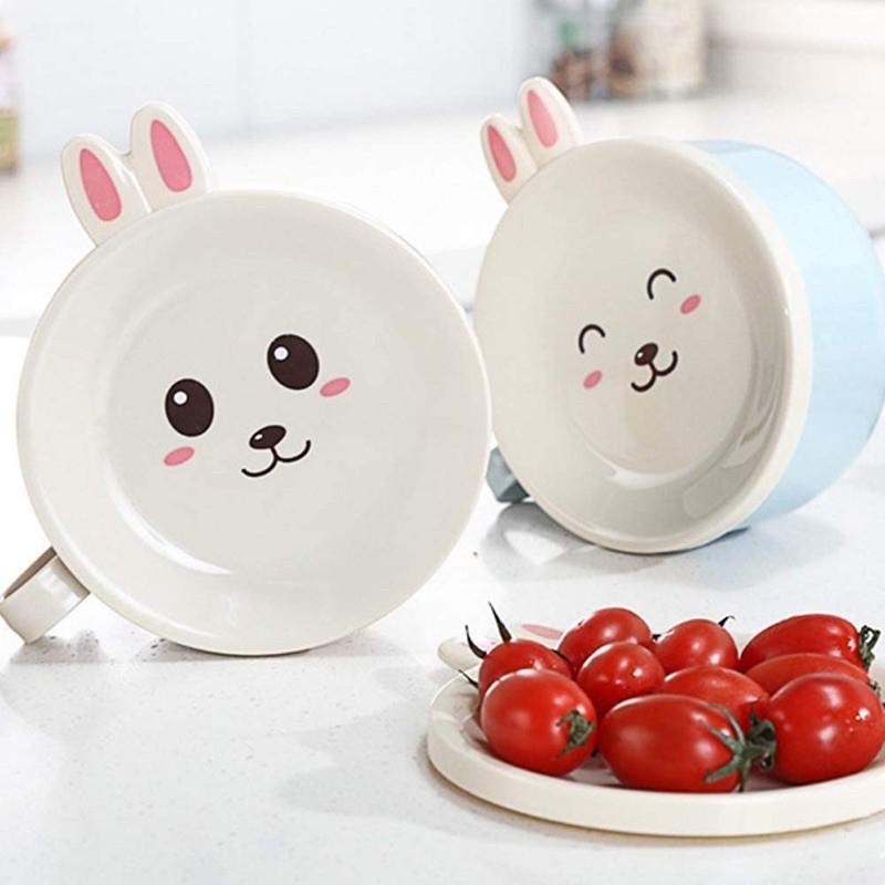 Ca úp mì tai thỏ lõi inox có tay cầm tiện lợi