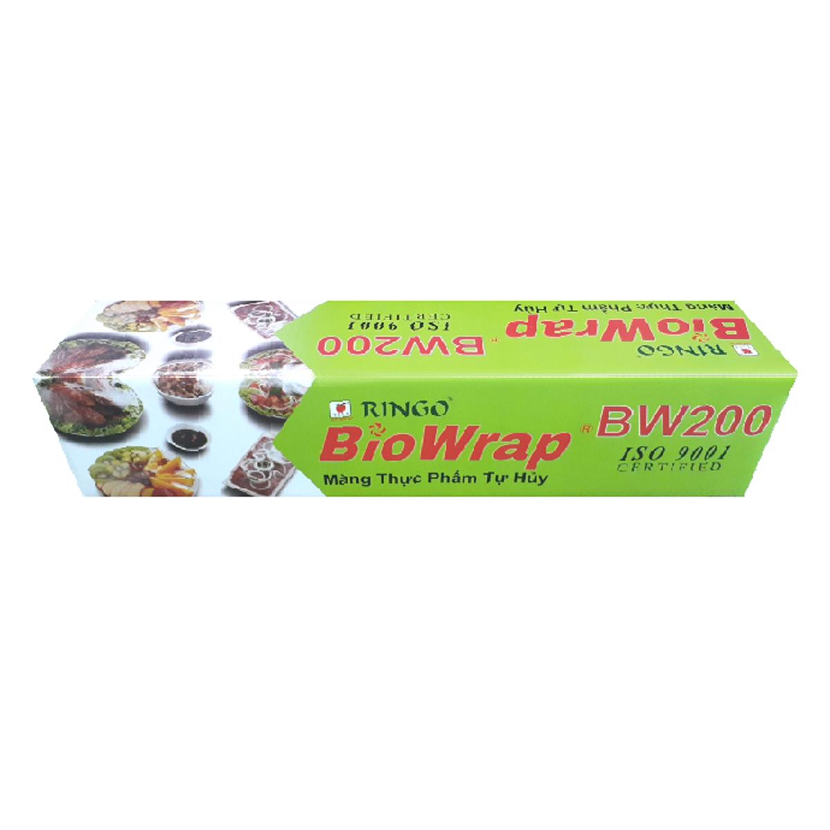 Màng bọc thực phẩm tự huỷ PVC RINGO Bio Wrap BW 200 30CMX150M