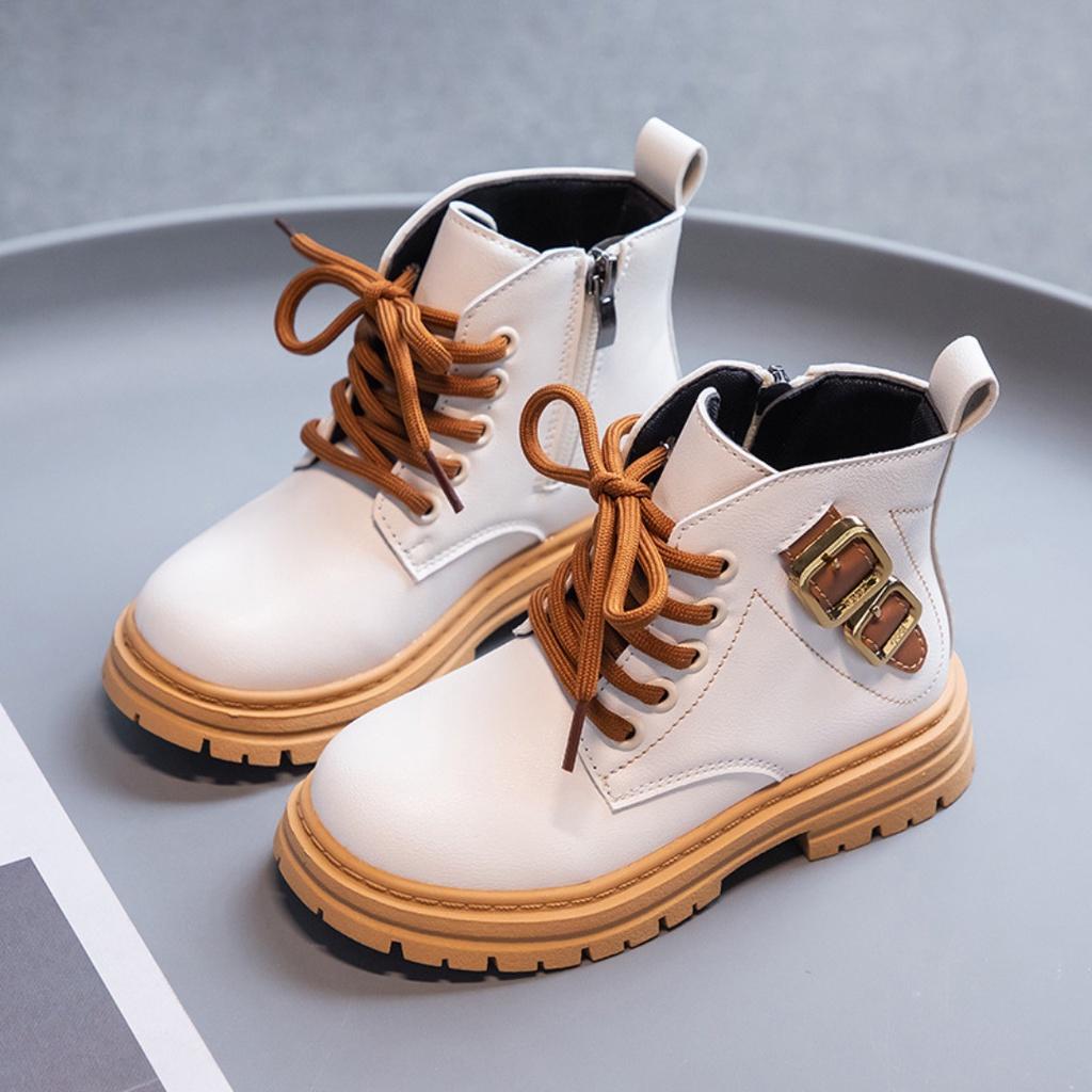 Giày boot bé gái bé trai giày cao cổ trẻ em hàng đẹp siêu chất da mềm đi êm chân hàng xuất khẩu xịn xò