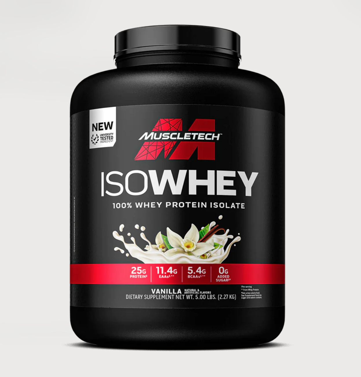 Sữa Tăng Cơ Giảm Mỡ MuscleTech Iso Whey 5lbs (2.3kg) – Protein tinh khiết hấp thụ nhanh – Nhiều Hương Vị - Hàng Chính Hãng Muscletech