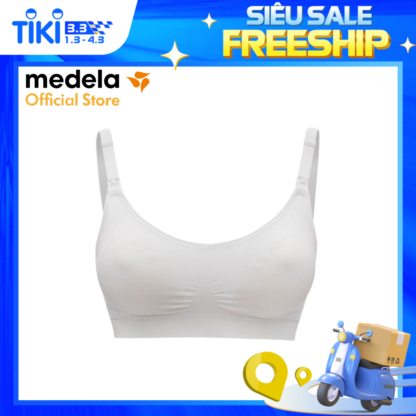 Áo lót Medela Keep cool Breathable Maternity &amp; Nursing Bra