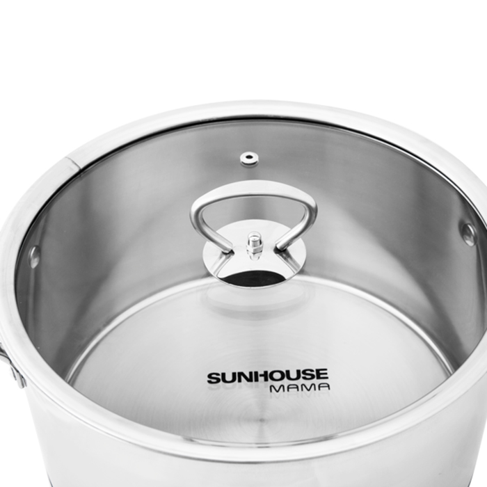 Bộ Nồi Inox 5 Đáy Sunhouse Mama SH784