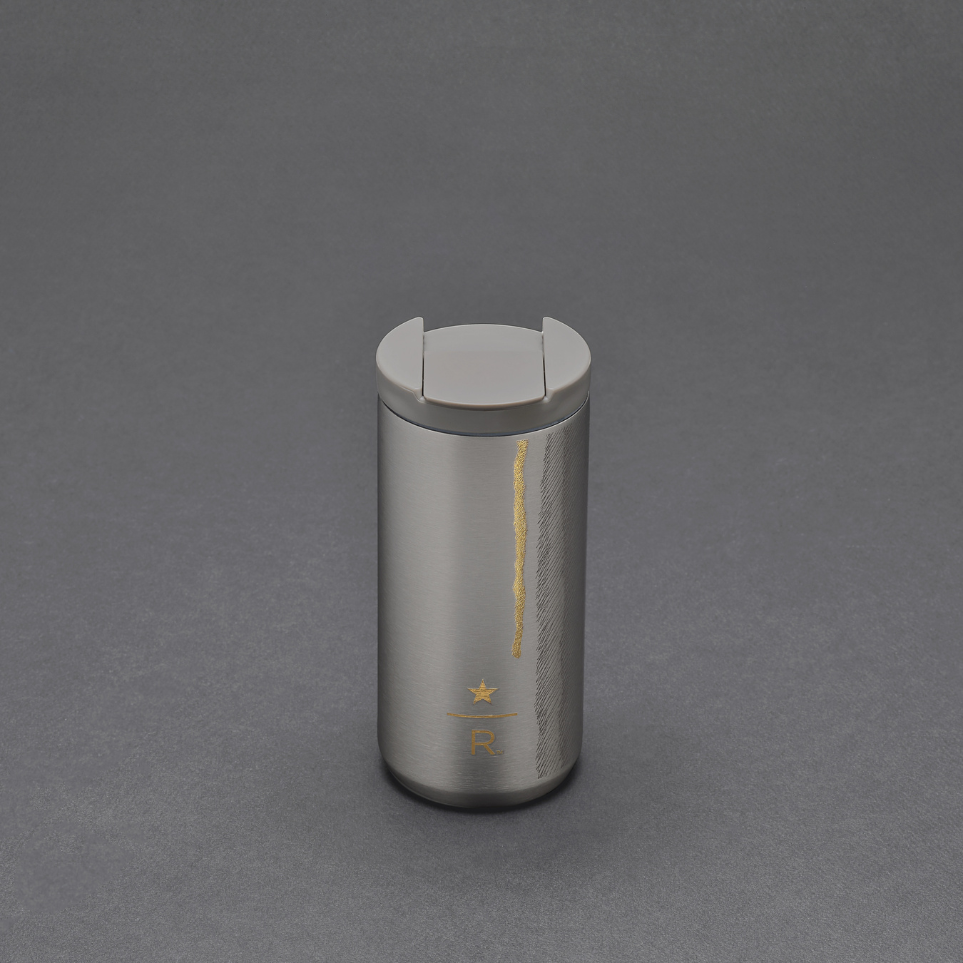 Bình Giữ Nhiệt Starbucks 12Oz GRAY GOLD RESERVE