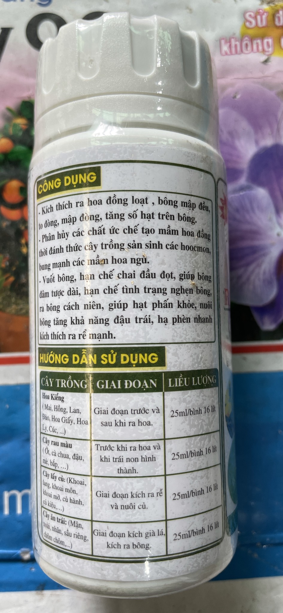 Siêu bung nụ Bật cánh hoa LT-161 lọ 100ml