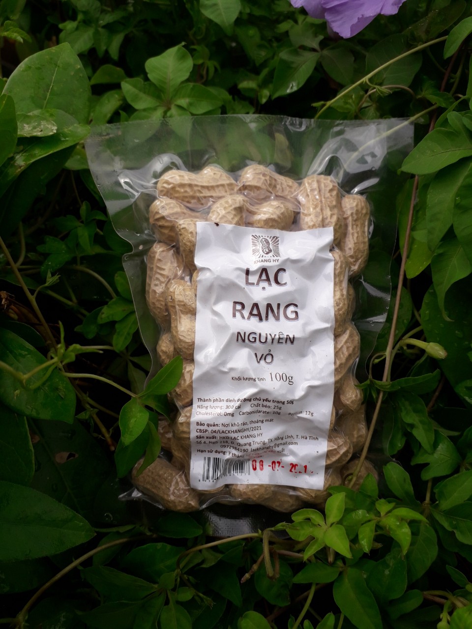 LẠC RANG NGUYÊN VỎ KHANG HY 100G