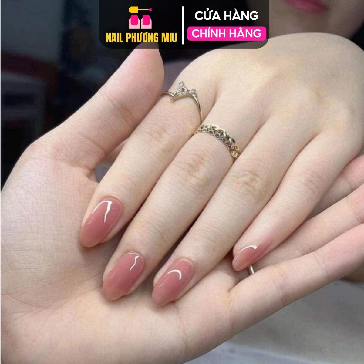 Sơn Gel Màu Thạch Hồng VENDEENI T12-7 Làm Nail Siêu Xinh, Đậm Mướt, Lên Màu Chuẩn, Bền Bóng Nữ Women