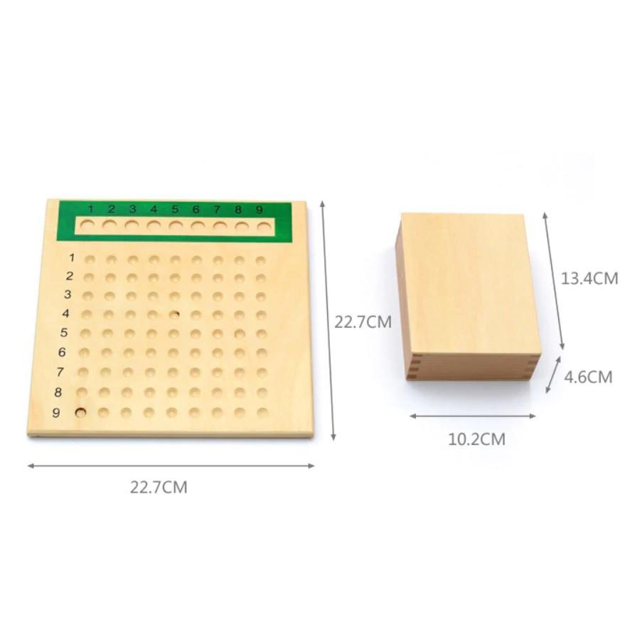 Bảng phép nhân, phép chia (Multiplication Division Bead Board)