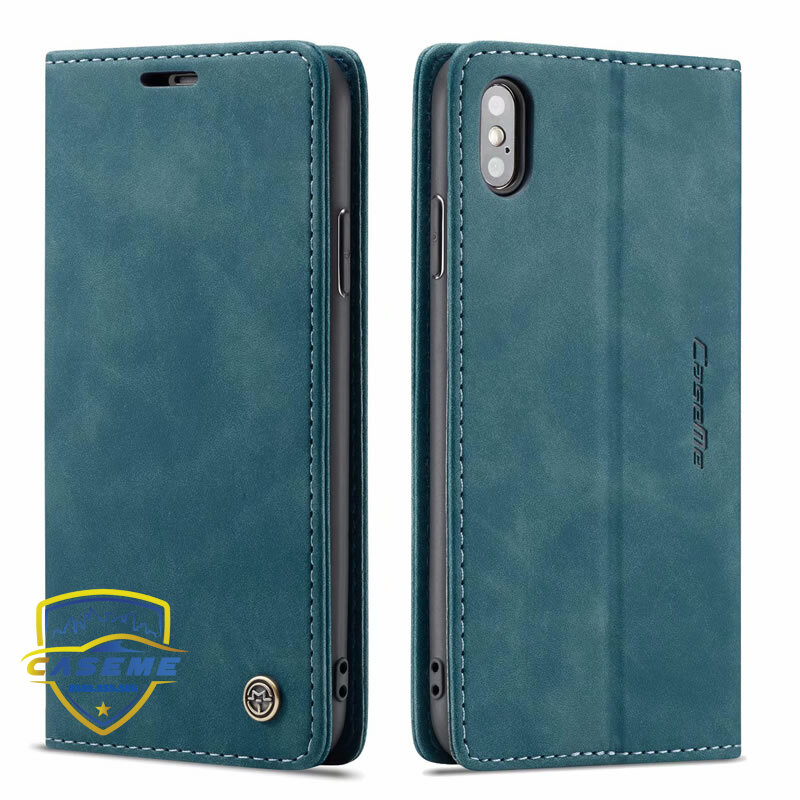 Bao da cao cấp dành cho iPhone XS Max dạng ví Caseme - Hàng Nhập Khẩu