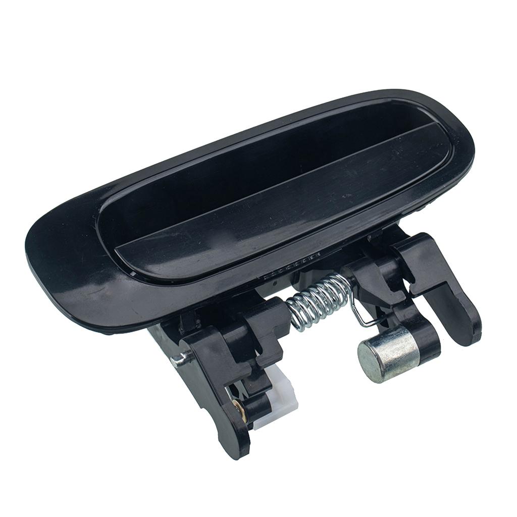 Exterior Rear Left Driver Side Door Handle for 98-02 TOYOTA COROLLA - Black