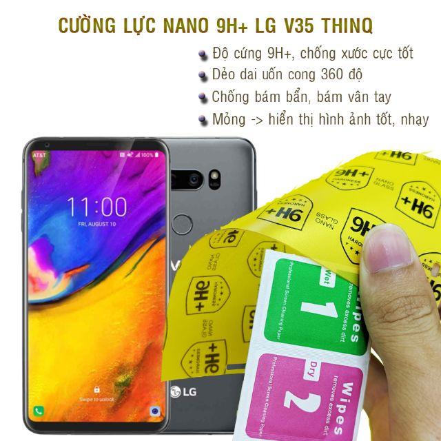 Dán cường lực dẻo nano dành cho  LG V35 ThinQ