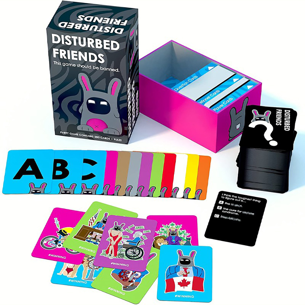 Bộ Thẻ Trò Chơi Board Game Disturbed Friends Giải Trí Vui Nhộn