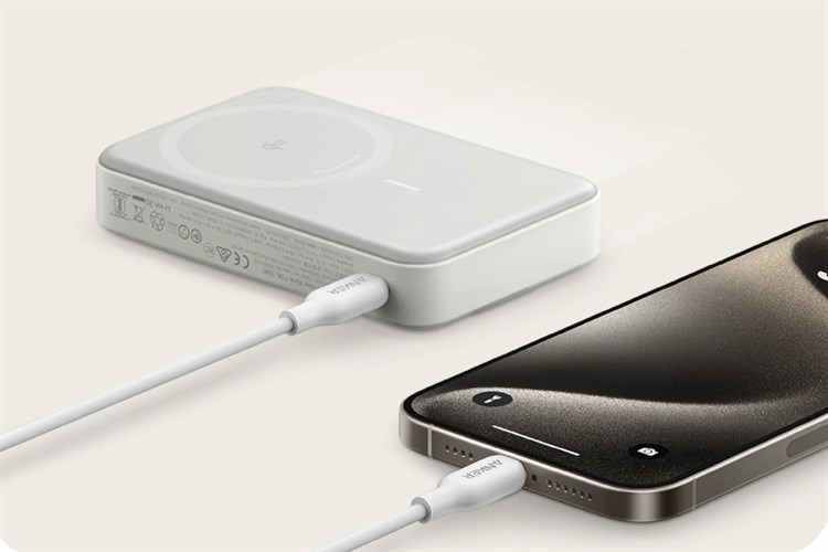 Pin dự phòng Anker MagGo 1C 15W 10000mAh A1654 - GiaPhucStore | Hàng Chính Hãng