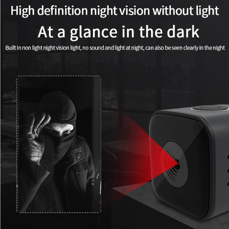 Máy ảnh thể thao Mini SQ28 1080p FHD Camera ngoài trời không thấm nước Máy ghi âm hành động nhỏ Đi xe đạp 30m không thấm nước hỗ trợ 256g