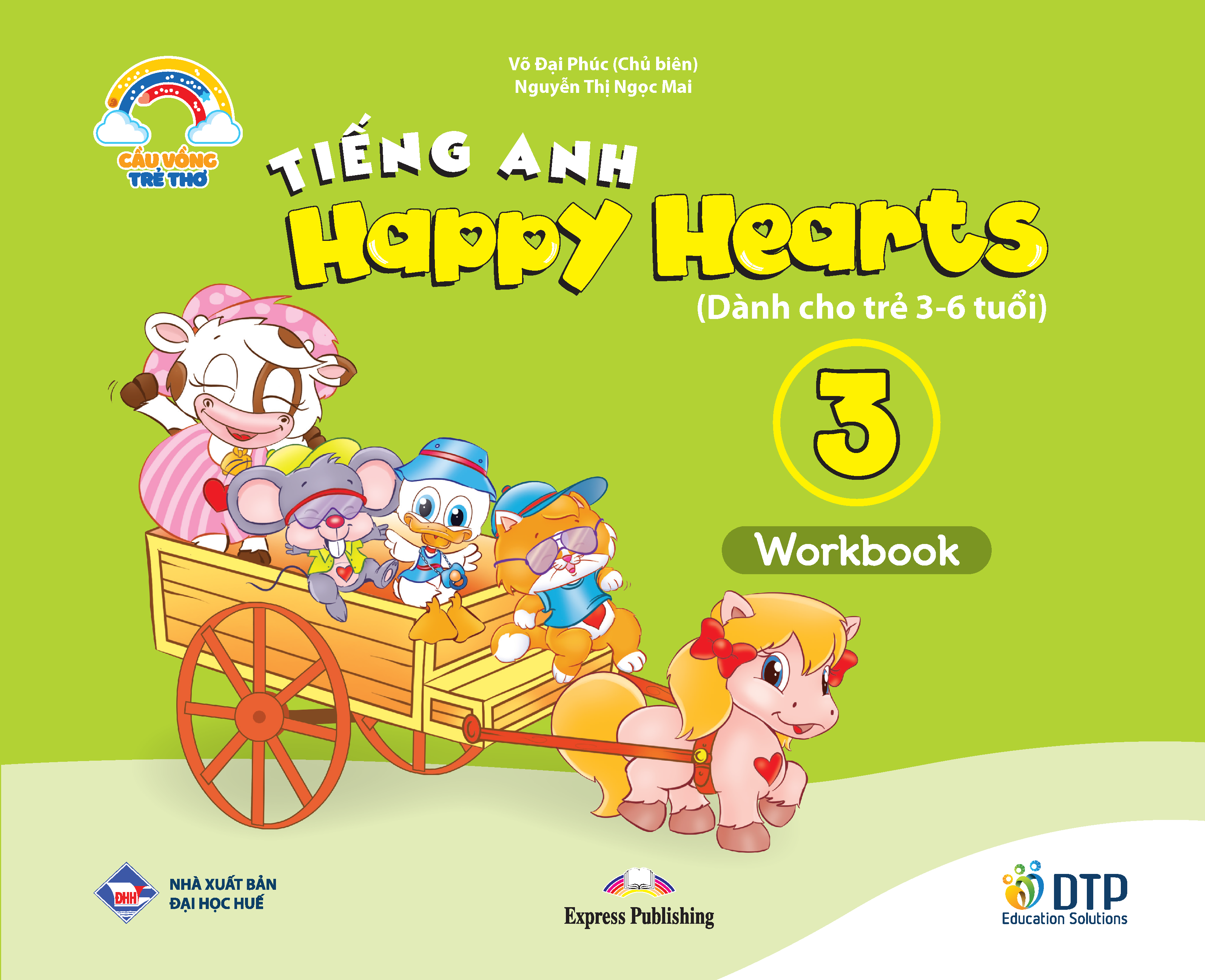 Bộ sản phẩm Tiếng Anh Happy Hearts 3 - Student's Book & Workbook ((sách bài học và bài tập)