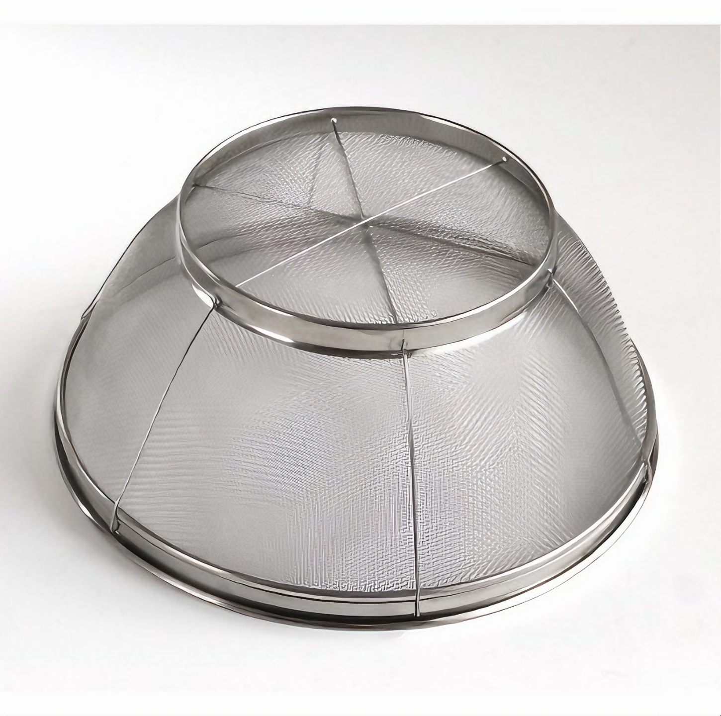 Rổ lưới vo gạo, đựng trái cây rau quả inox cao cấp không gỉ tiện lợi 25cm - Hàng chính hãng