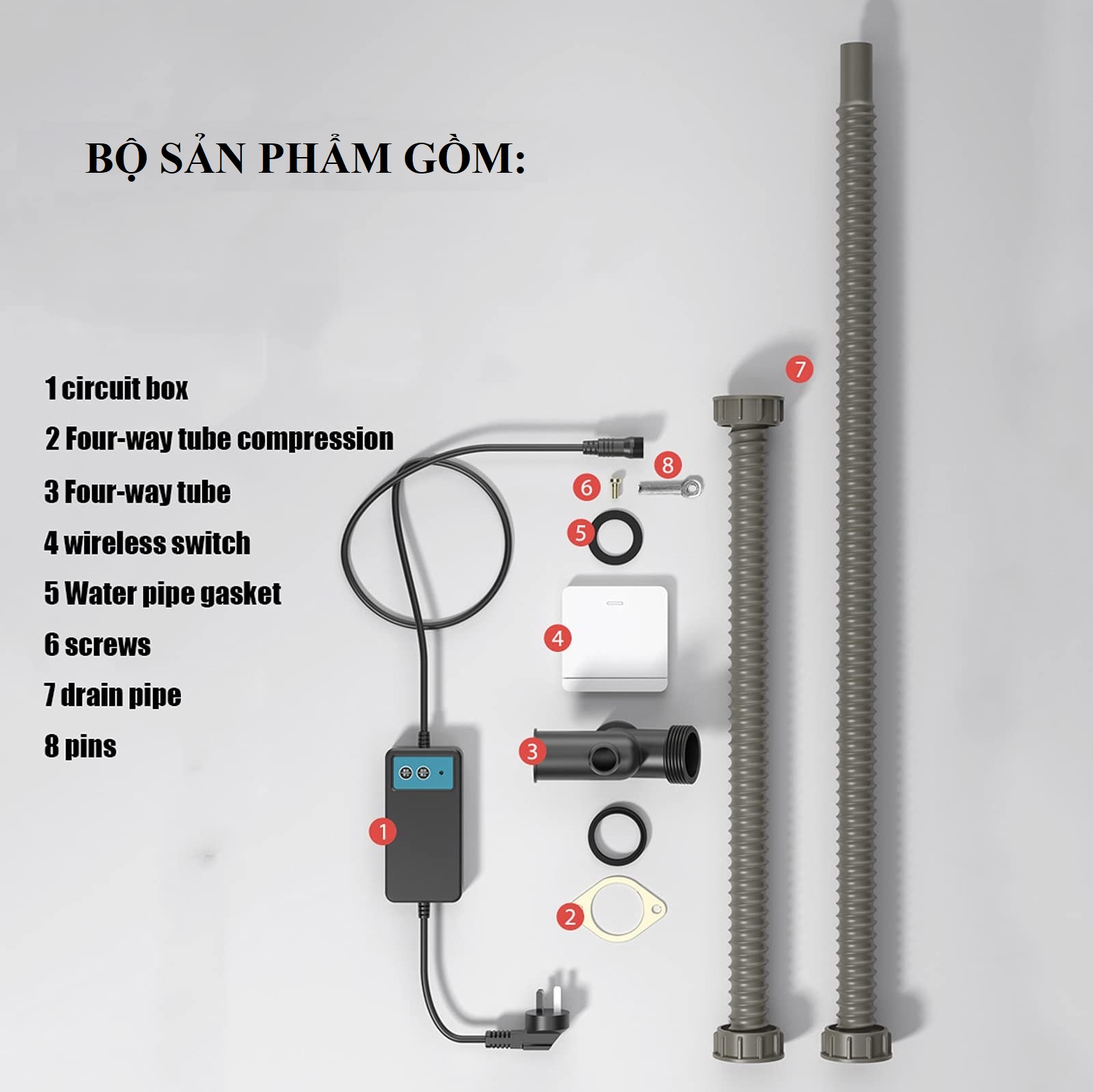 Máy nghiền thức ăn thừa, xử lý rác thải sinh hoạt Kitchen Waste Crusher 550W