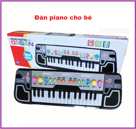 Đàn điện tử cho bé dùng pin. Đàn Cho Bé Tập Đàn Hát Làm Ca Sĩ với nhiều chức năng