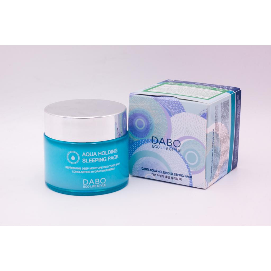 Kem Dưỡng Da Giữ Ẩm Ban Đêm Hàn Quốc Cao Cấp  DABO Aqua Sleeping Pack (80ml) – Hàng Chính Hãng