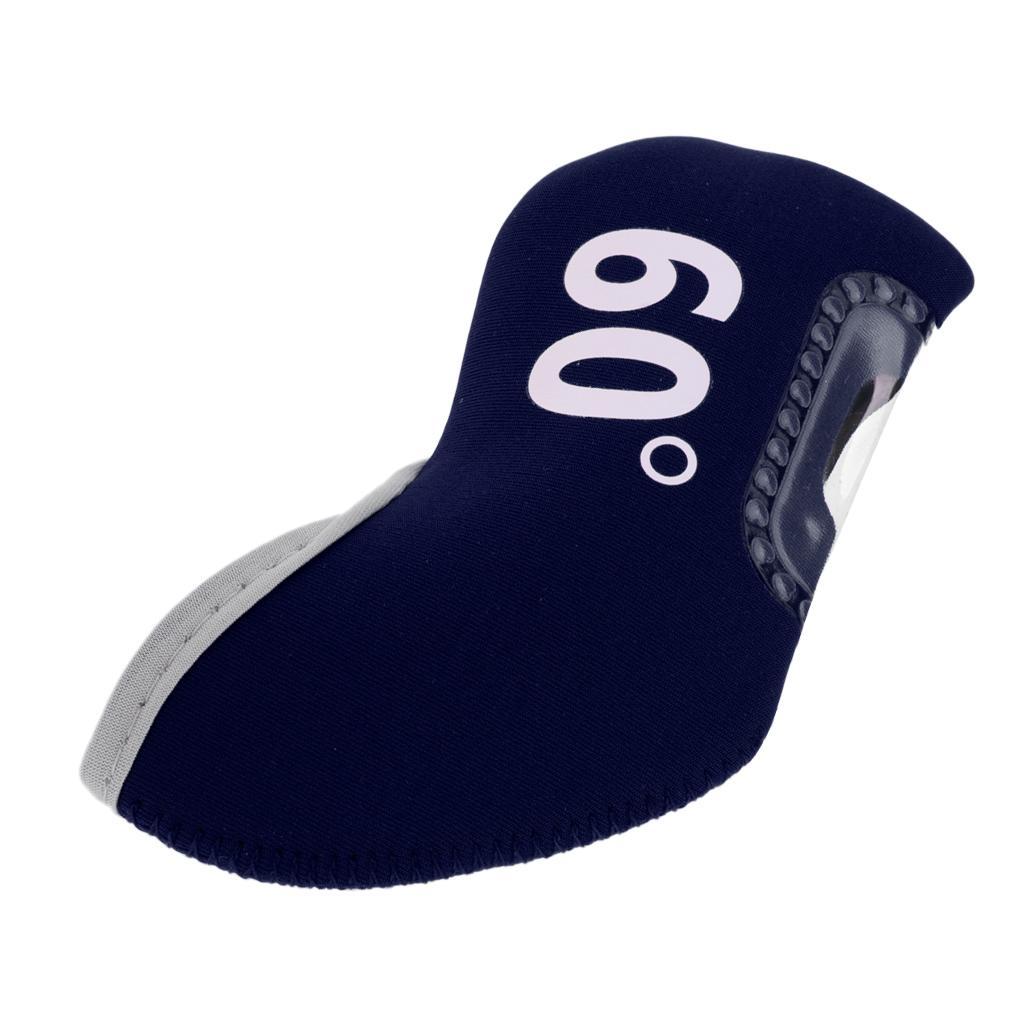 2-5pack Golf Club Iron Putter Headcover Head Cover Protector 60 Degree Navy Blue