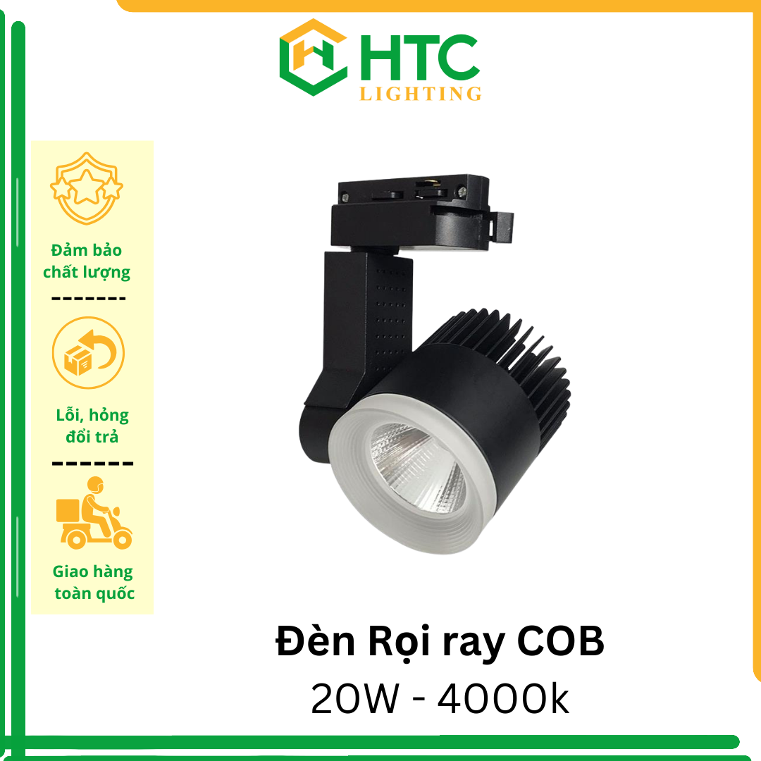 Đèn Led Rọi Ray Công Suất 20w Trang Trí Showroom, Cửa Hàng quần áo, siêu thị, ...
