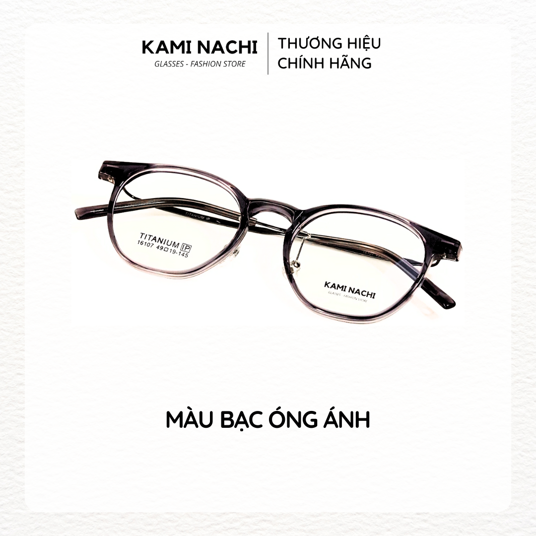 Gọng kính The Angel phiên bản Sari chất liệu Titanium mạ I-on mã 16107X KAMI NACHI