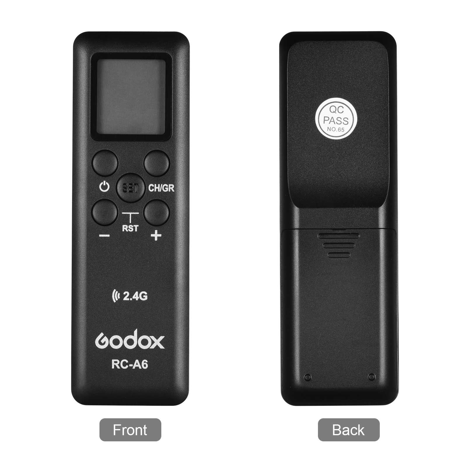 Điều khiển từ xa Godox RC-A6 Truyền dẫn không dây 2.4GHz 32 kênh 16 nhóm Thay thế cho Godox SL150II SL200II