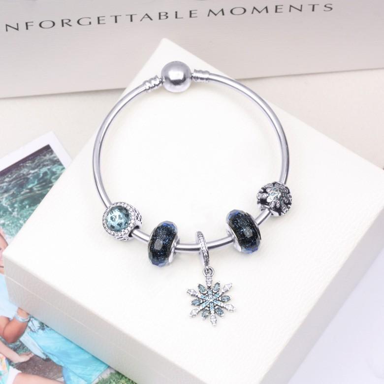 Vòng Bạc S925 ALE Cao Cấp - Vòng Charm Bạc Chuẩn S925 - Mã sản phẩm VONGBAC_DN073