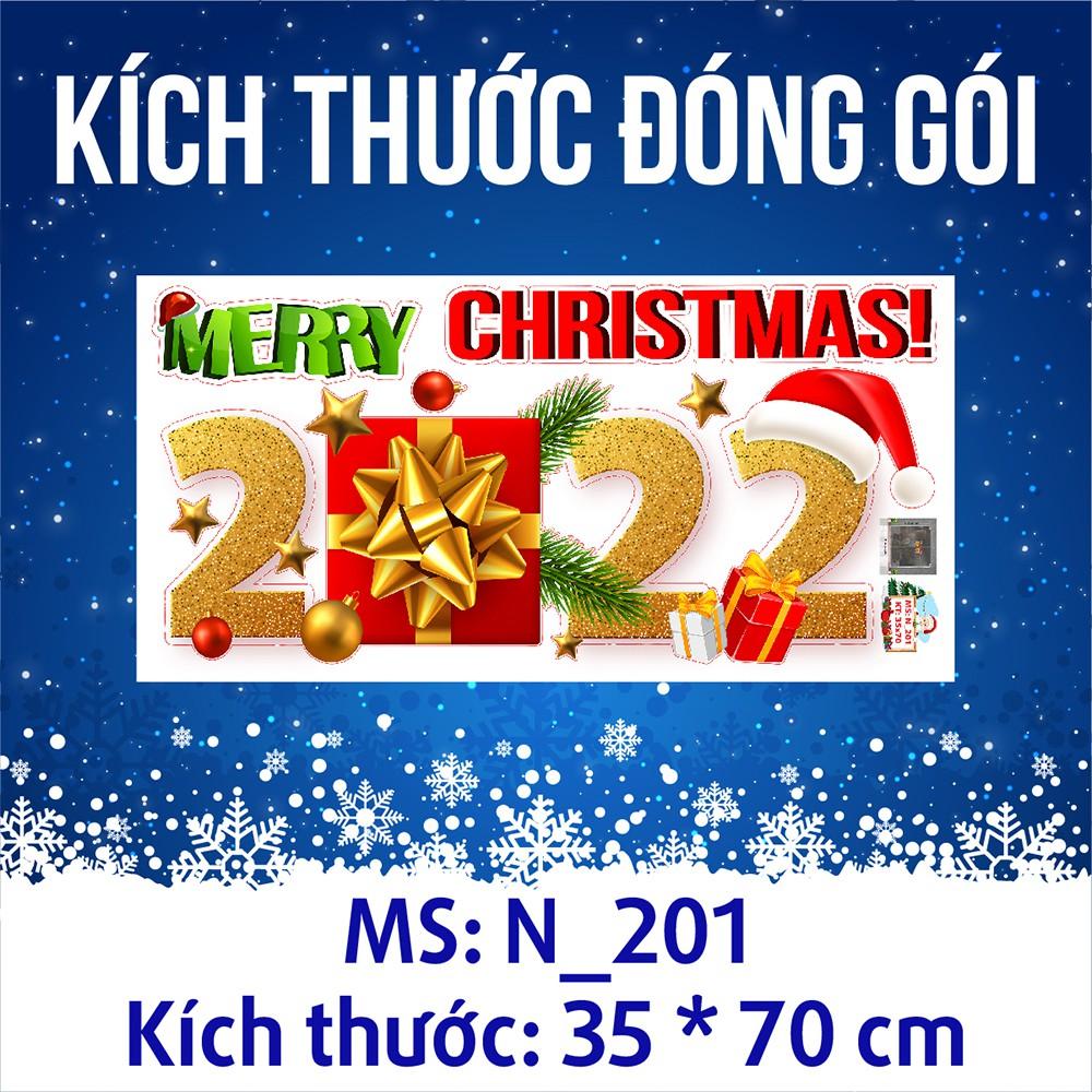 DECAL TRANG TRÍ GIÁNG SINH NOEL SỐ 114