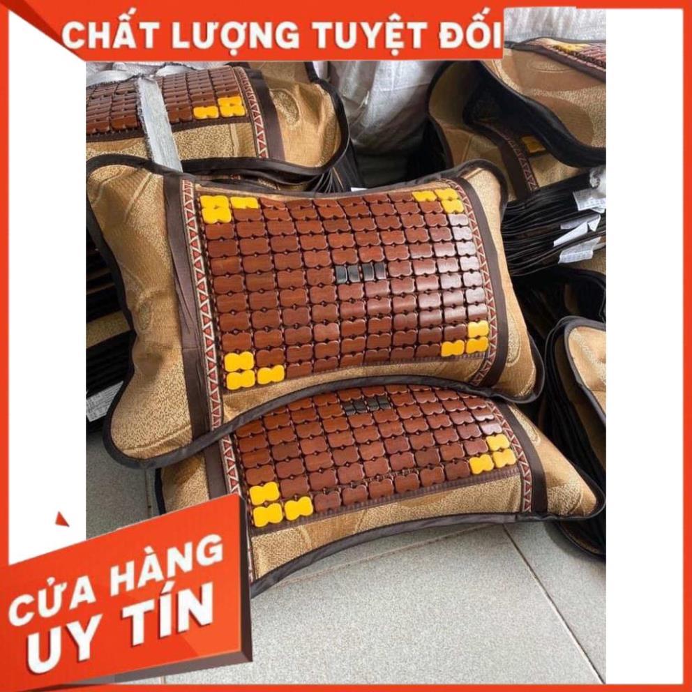 Gối trúc mây, gối đan giả mây cao cấp điều hoà thoáng khí