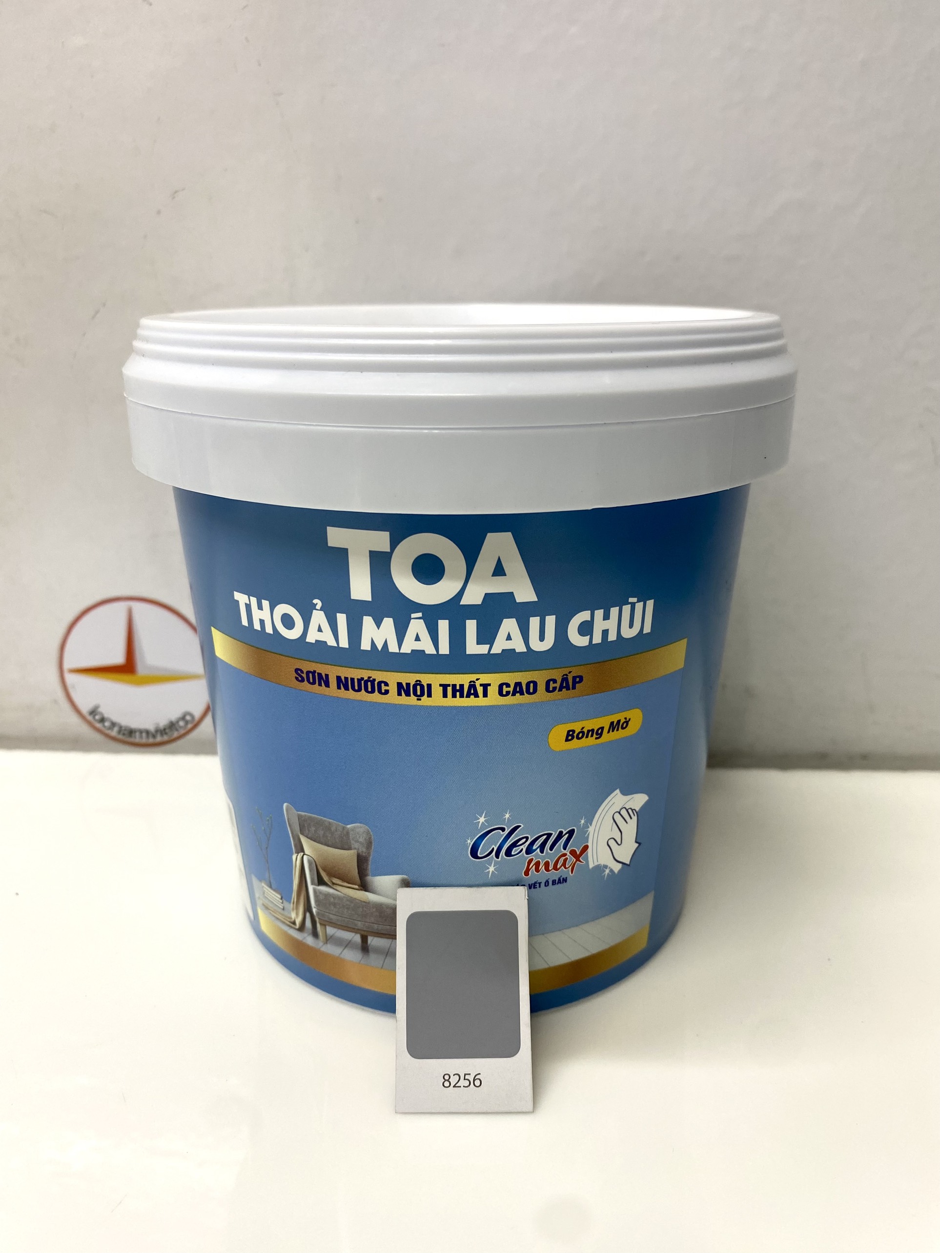 Sơn phào chỉ cho trần nhà Toa thoải mái lau chùi màu B- 8256_1L