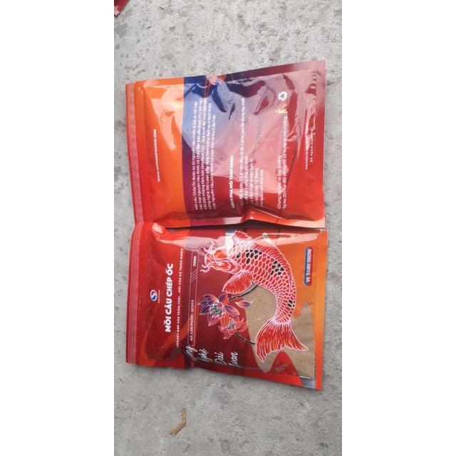 Mồi câu cá chép ốc Sa Phạm 300gr - Thính dụ cá chép siêu nhạy - Mồi câu cá chép, trắm, trôi...