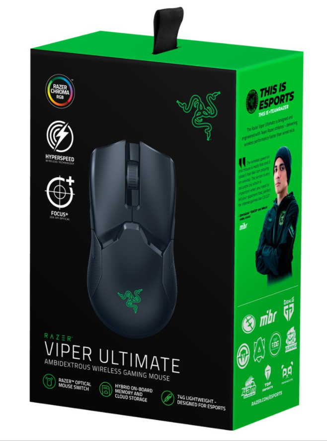 Chuột Razer Viper Ultimate-Wireless_RZ01-03050200-R3A1- HÀNG CHÍNH HÃNG