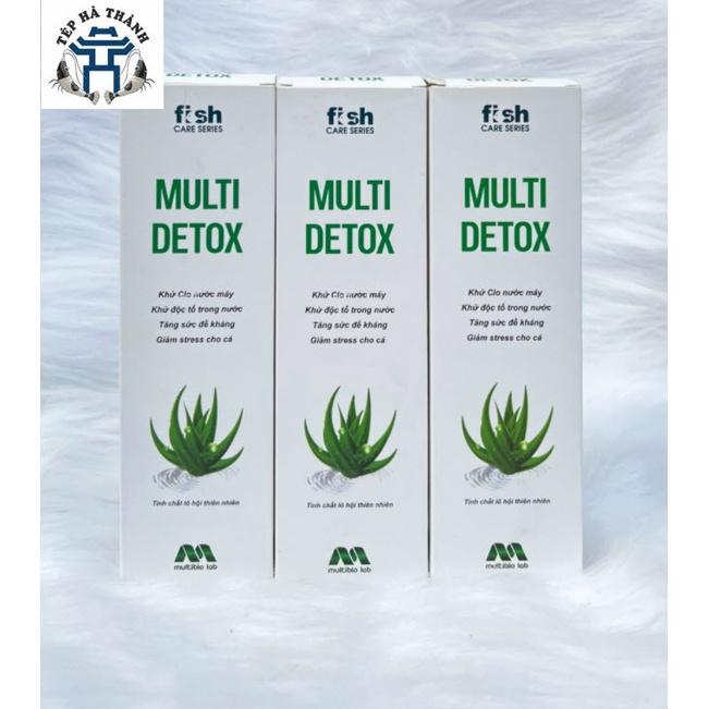 Dung Dịch Khử Độc Nước Multi Detox - Dung Dịch Khử Độc Và Clo Cho Bể Cá Cảnh, Bể Thủy Sinh