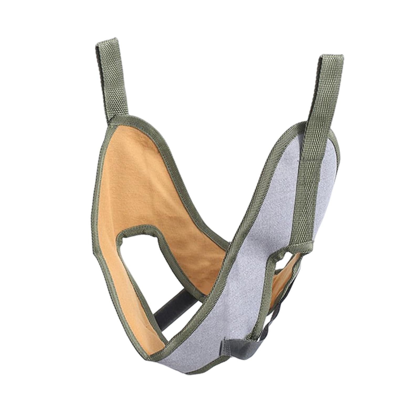 Neck Cervical Traction Device Belt Spinal over Door Chin Cover
