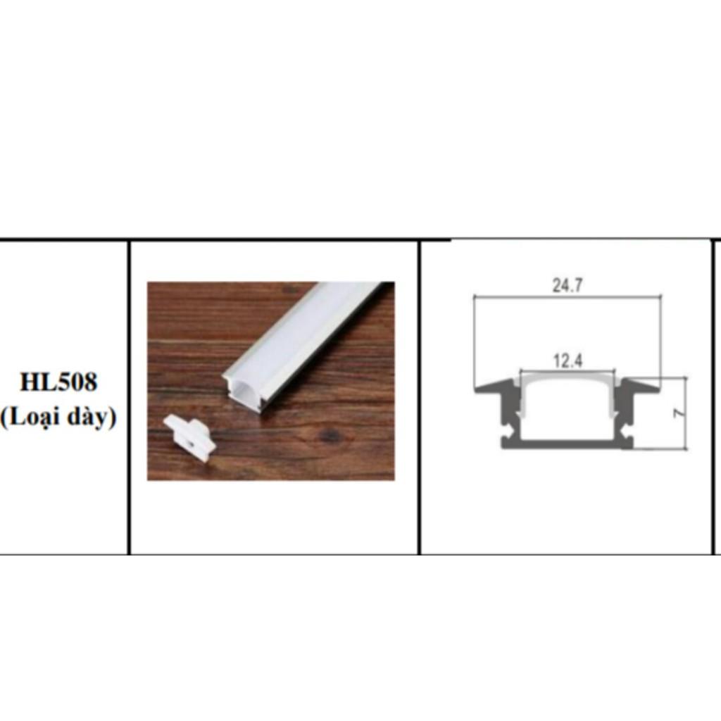 thanh nhôm định hình-508(LOẠI DÀY)