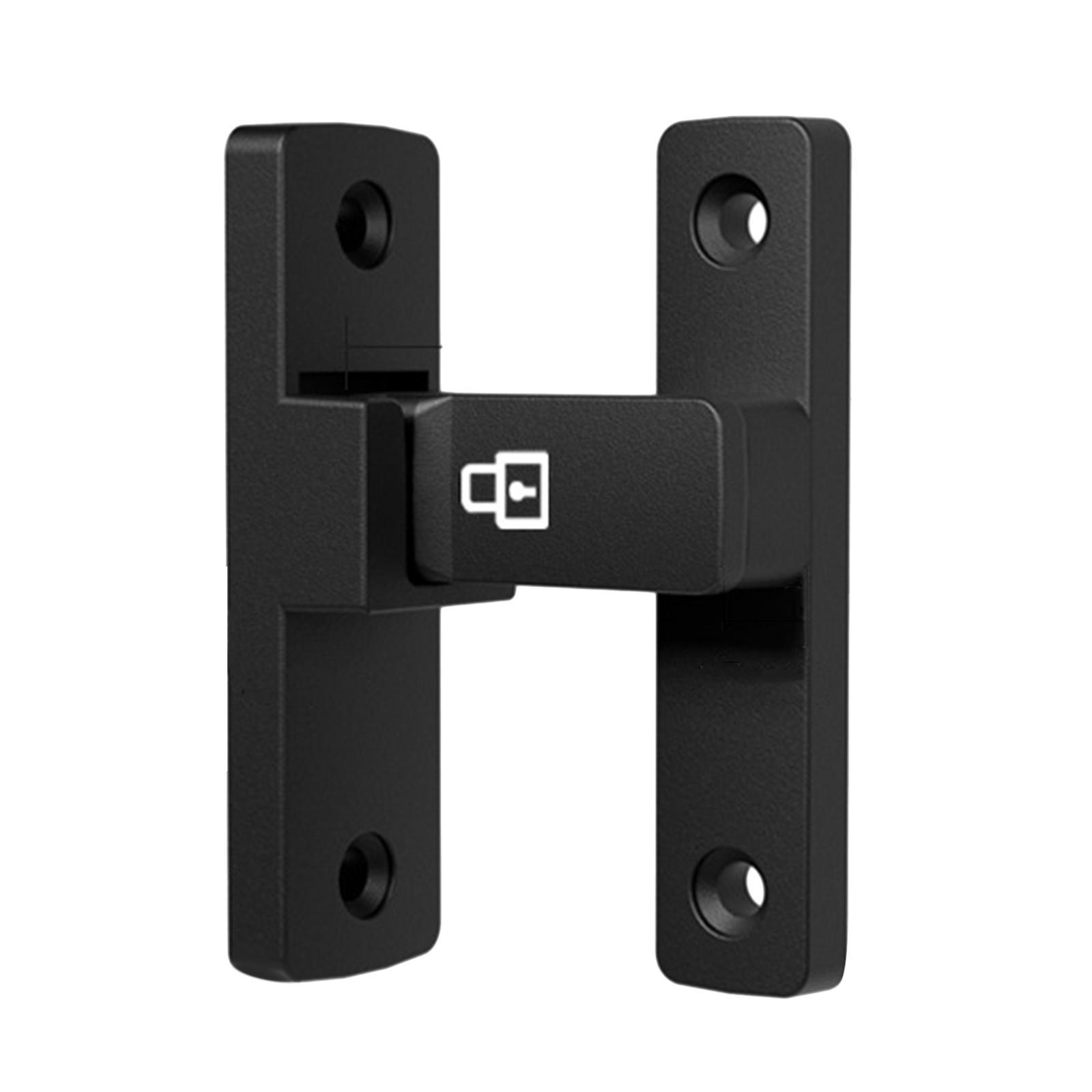 90 Degree Door Latch Guard Safety Door Lock Luminous Gate latches Flip Latch Sliding Latch for Office Hotel Cabinets Barn Sliding Door Garage