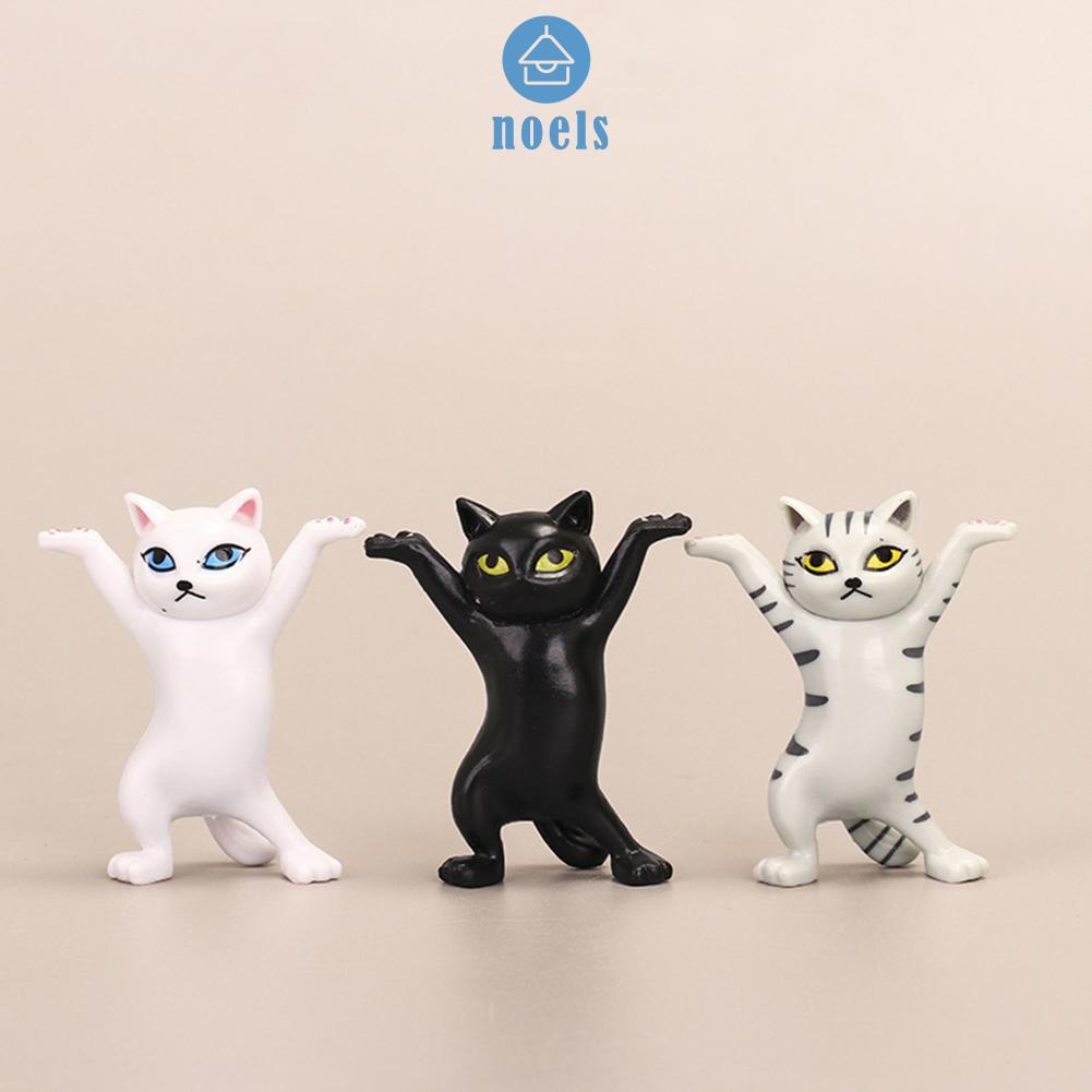 Bộ 5 Giá Đỡ Bút Hình Mèo Kitty Dễ Thương