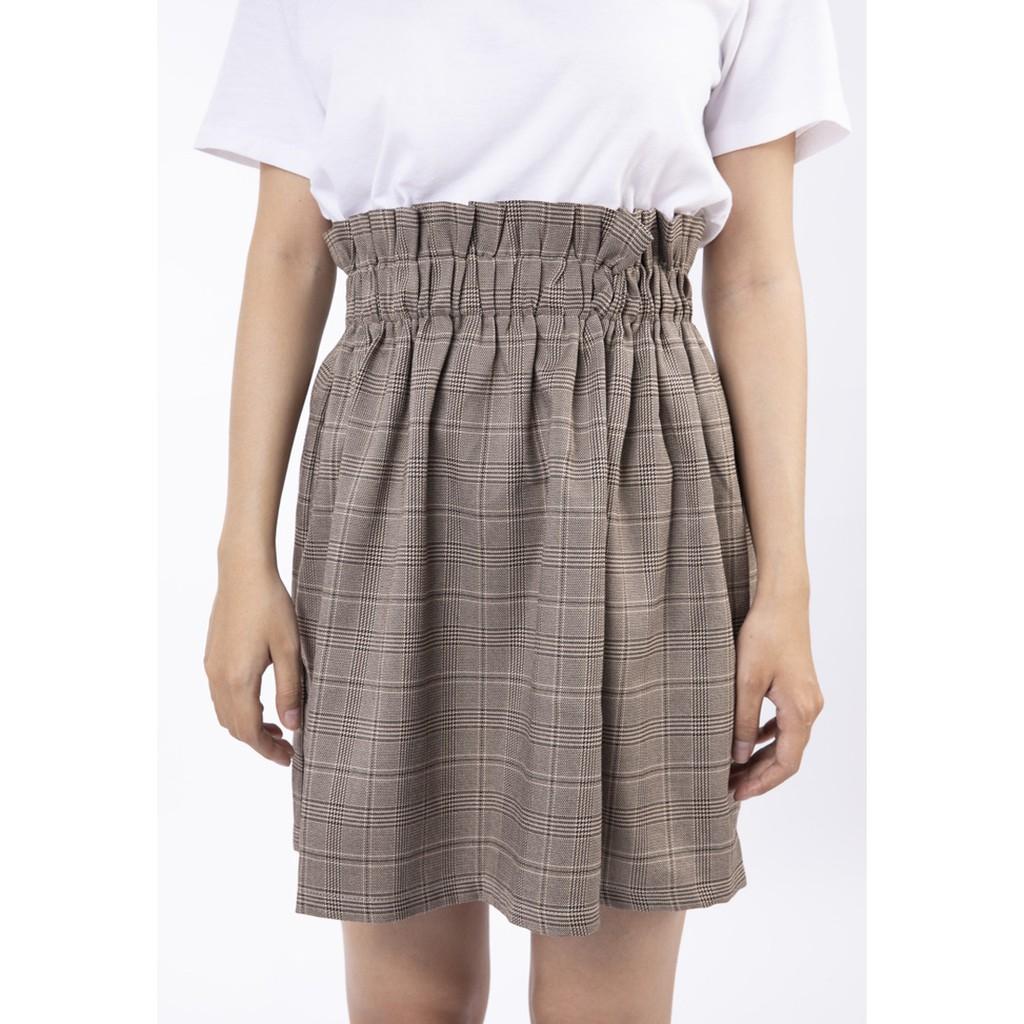 Chân váy ngắn lưng thun - Lovadova 20S06C004