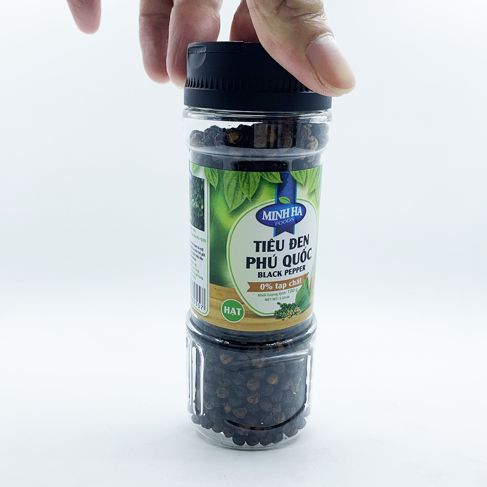 Tiêu đen xay Phú Quốc Minh Hà 100g