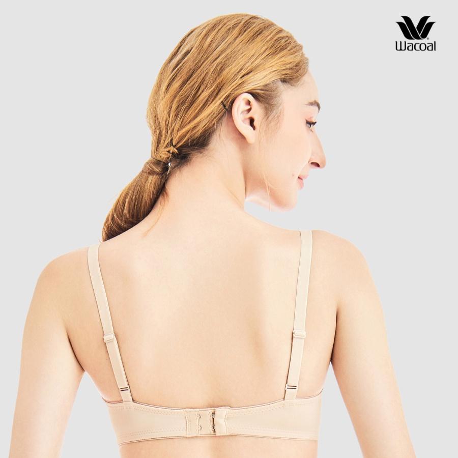 Áo lót Wacoal có gọng, nâng nhẹ, full cup, ren, dây liền, không mút, big size IWB9897
