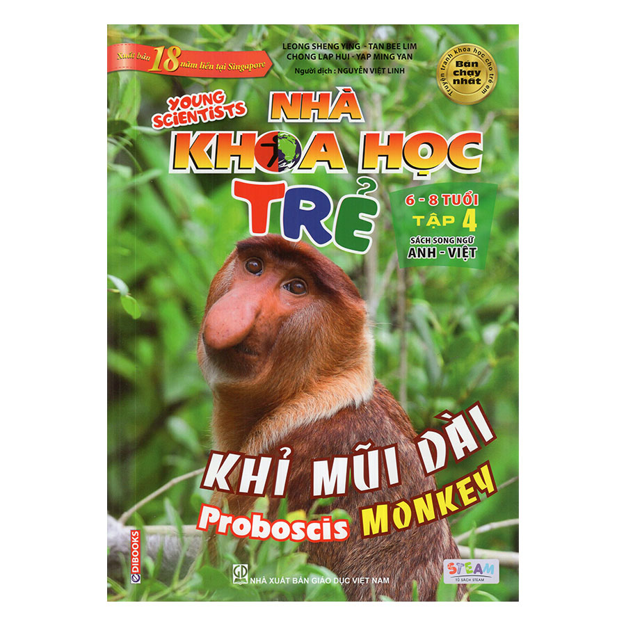 Nhà Khoa Học Trẻ - Khỉ Mũi Dài (6 - 8 Tuổi)