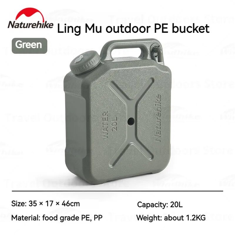 Can Đựng Nước Dã Ngoại, Can Đựng Nước Cắm Trại Có Vòi Naturehike CNH22CJ018