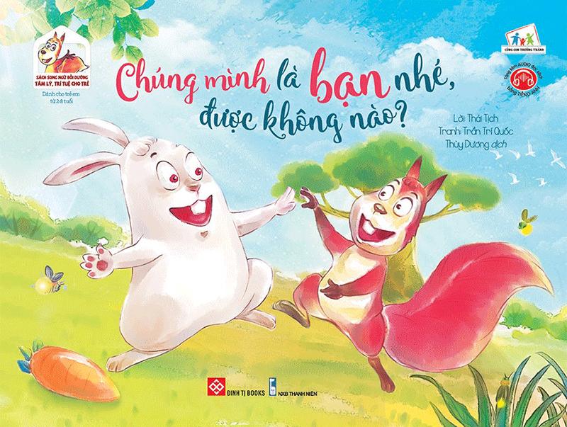 Hình ảnh Bộ Sách Sách Song Ngữ Bồi Dưỡng Tâm Lý, Trí Tuệ Cho Trẻ (Bộ 4 Cuốn)