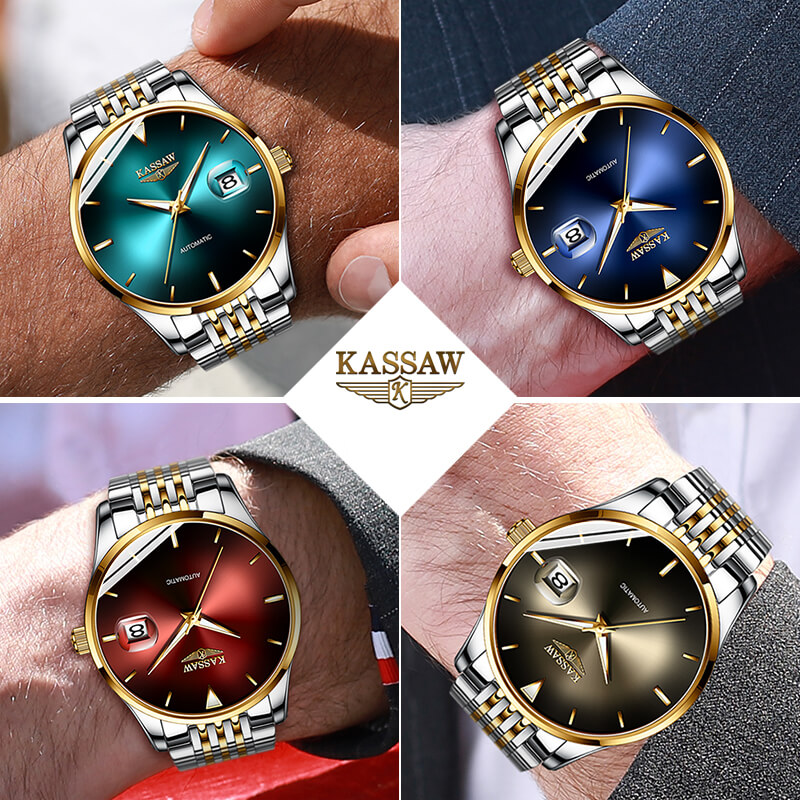 Đồng hồ nam chính hãng KASSAW K867-2 chống nước,chống xước,kính sapphire ,hàng mới 100%