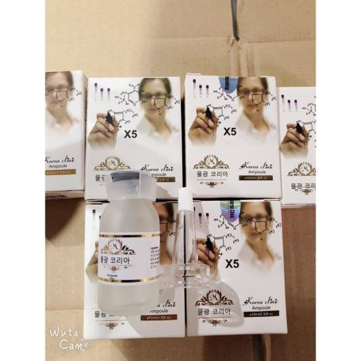 Tinh chất siêu căng bóng mulgwang X5 hàn quốc, Căng bóng Mulwang x5 thế hệ mới giúp Làn da của bạn sẽ trẻ thêm tuổi chỉ sau một lần sử dụng liệu trình