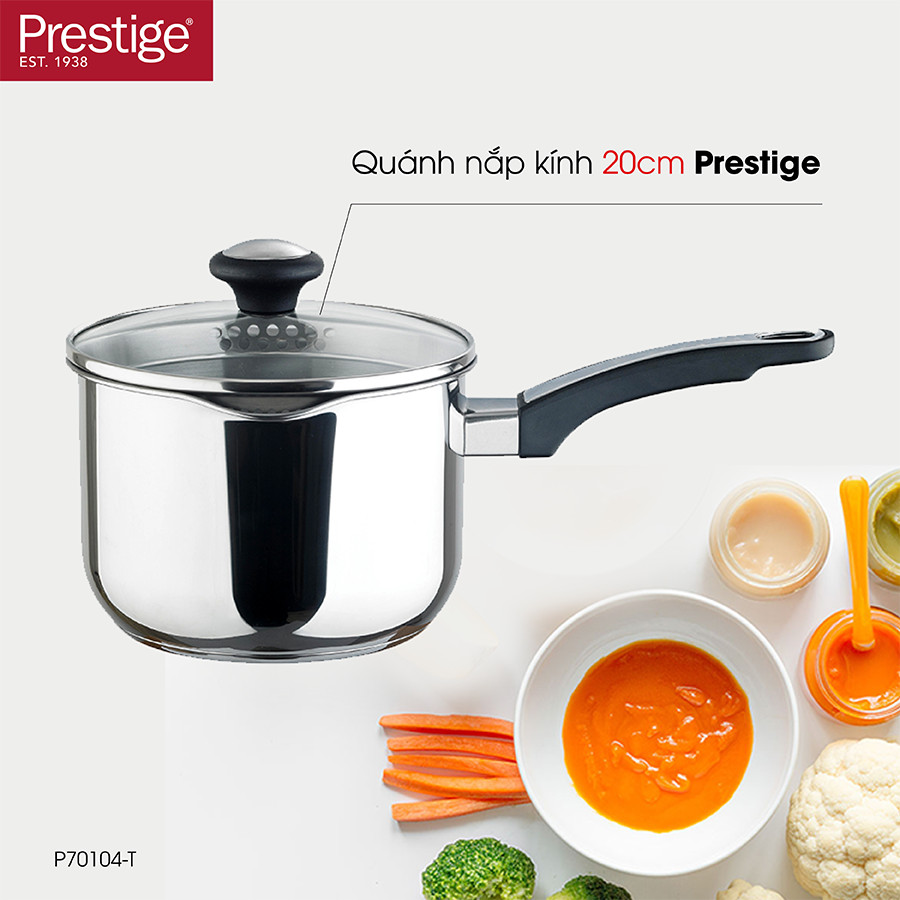 Quánh Nắp Kính Cao Cấp Prestige 20cm